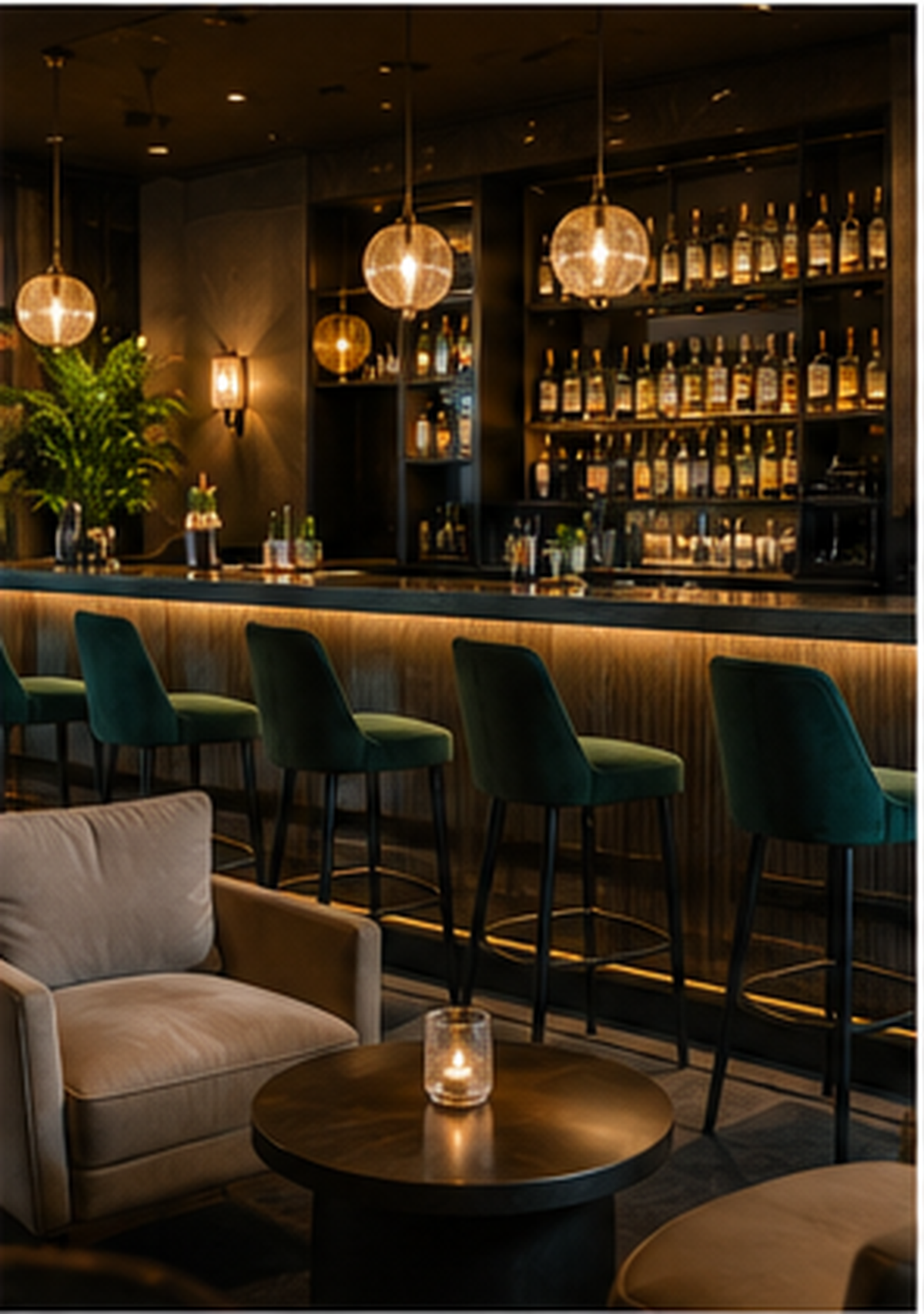 BudaSpin bár és lounge hotelvendégeknek